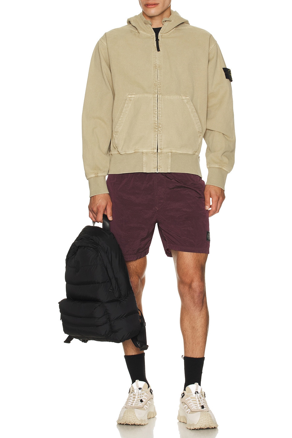 Image 1 of Stone Island Hoodie Sweater in Desert