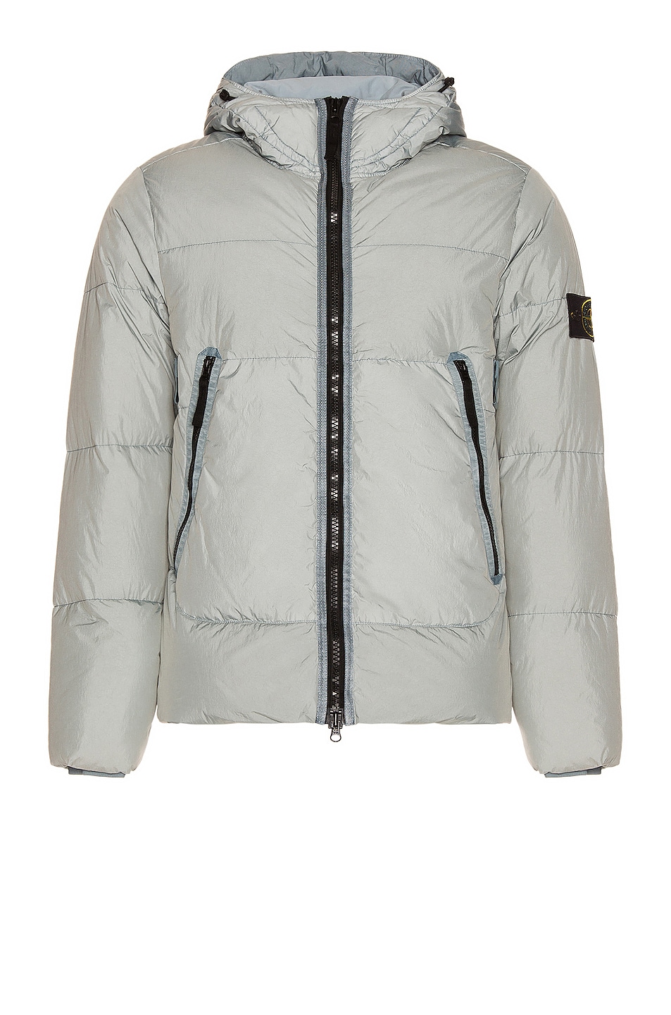 Image 1 of Stone Island Real Down Jacket in Pearl Grey