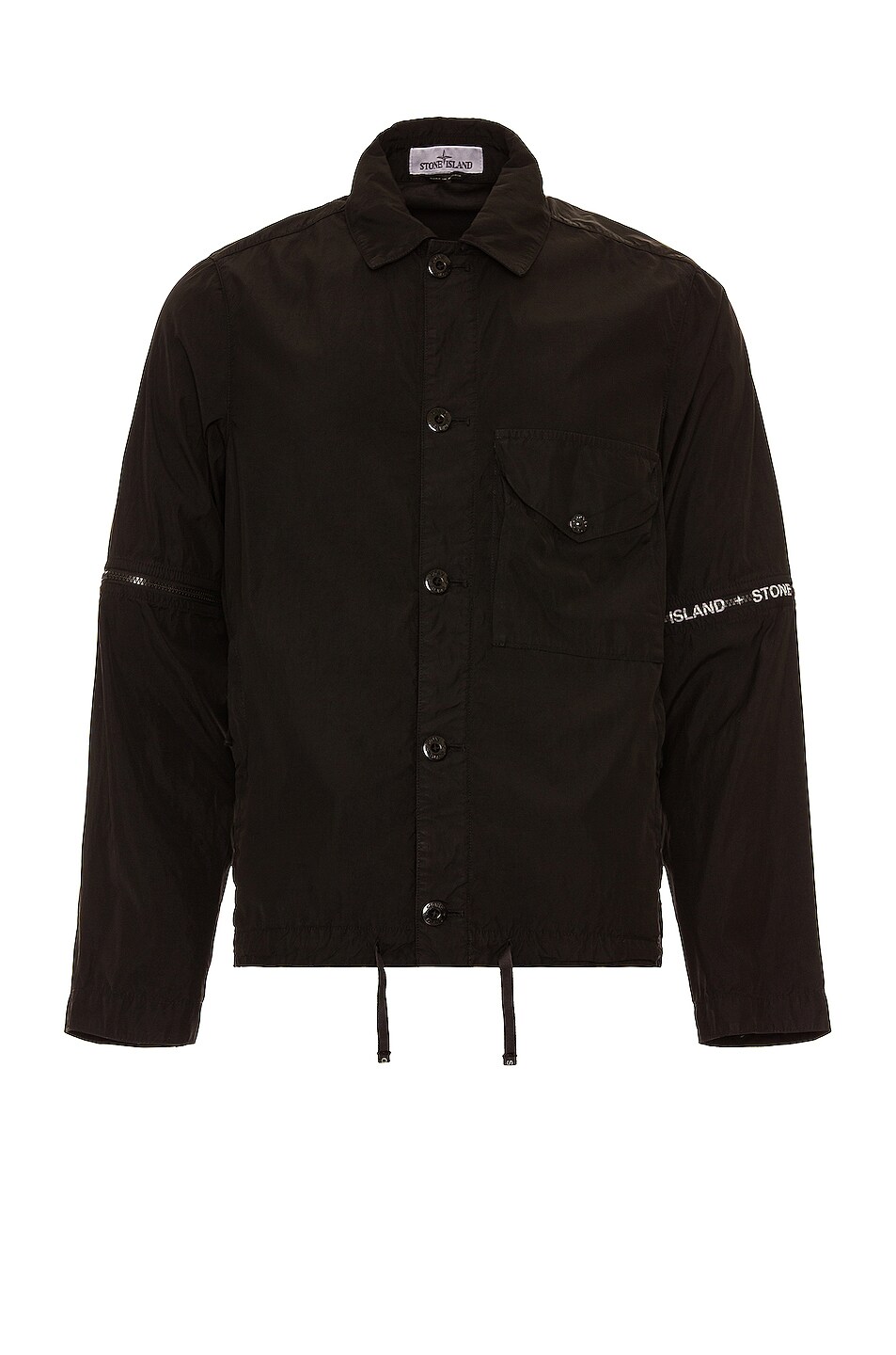 Image 1 of Stone Island Shirt Jacket in Black
