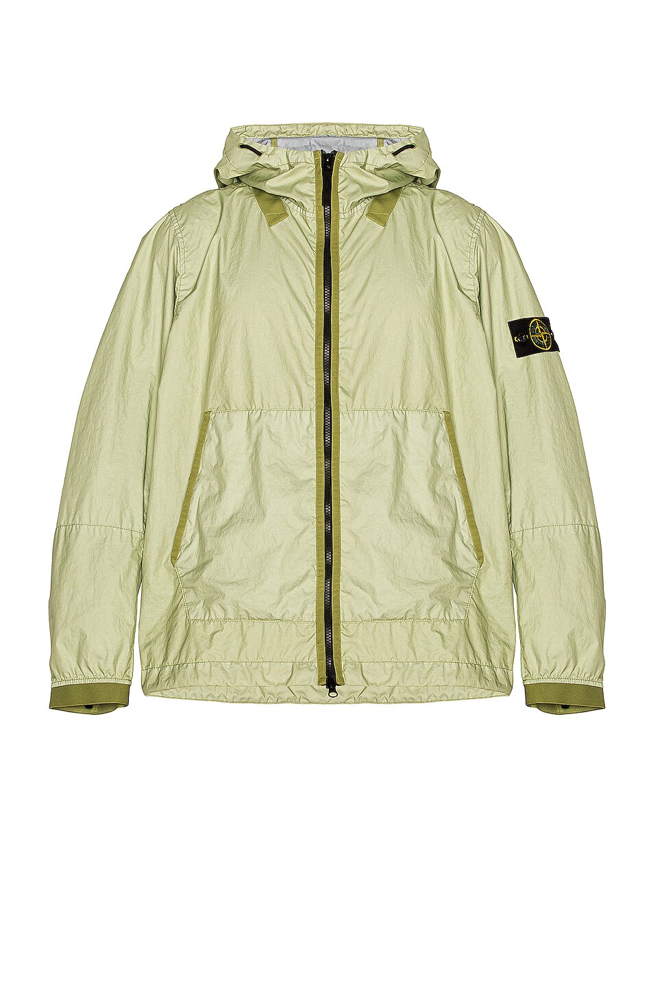 Image 1 of Stone Island Hooded Jacket in Light Green