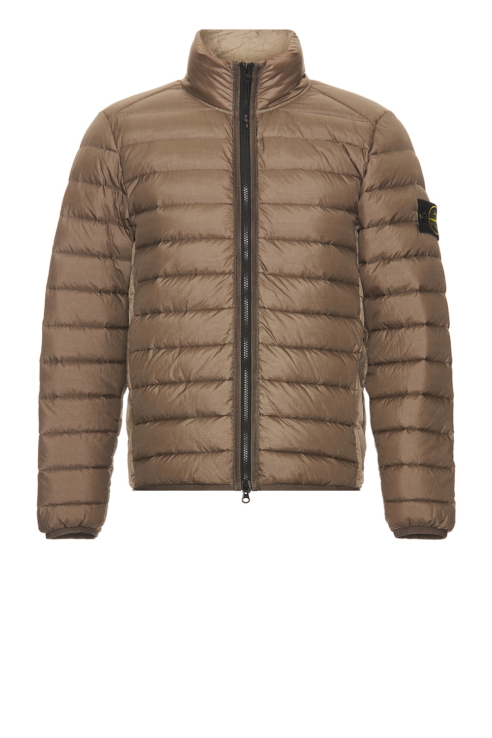 Down Jacket in Brown