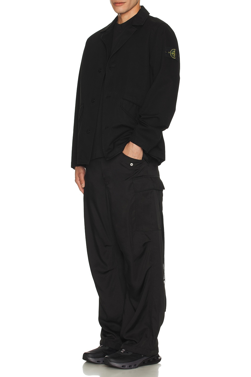 Image 1 of Stone Island Blazer in Black