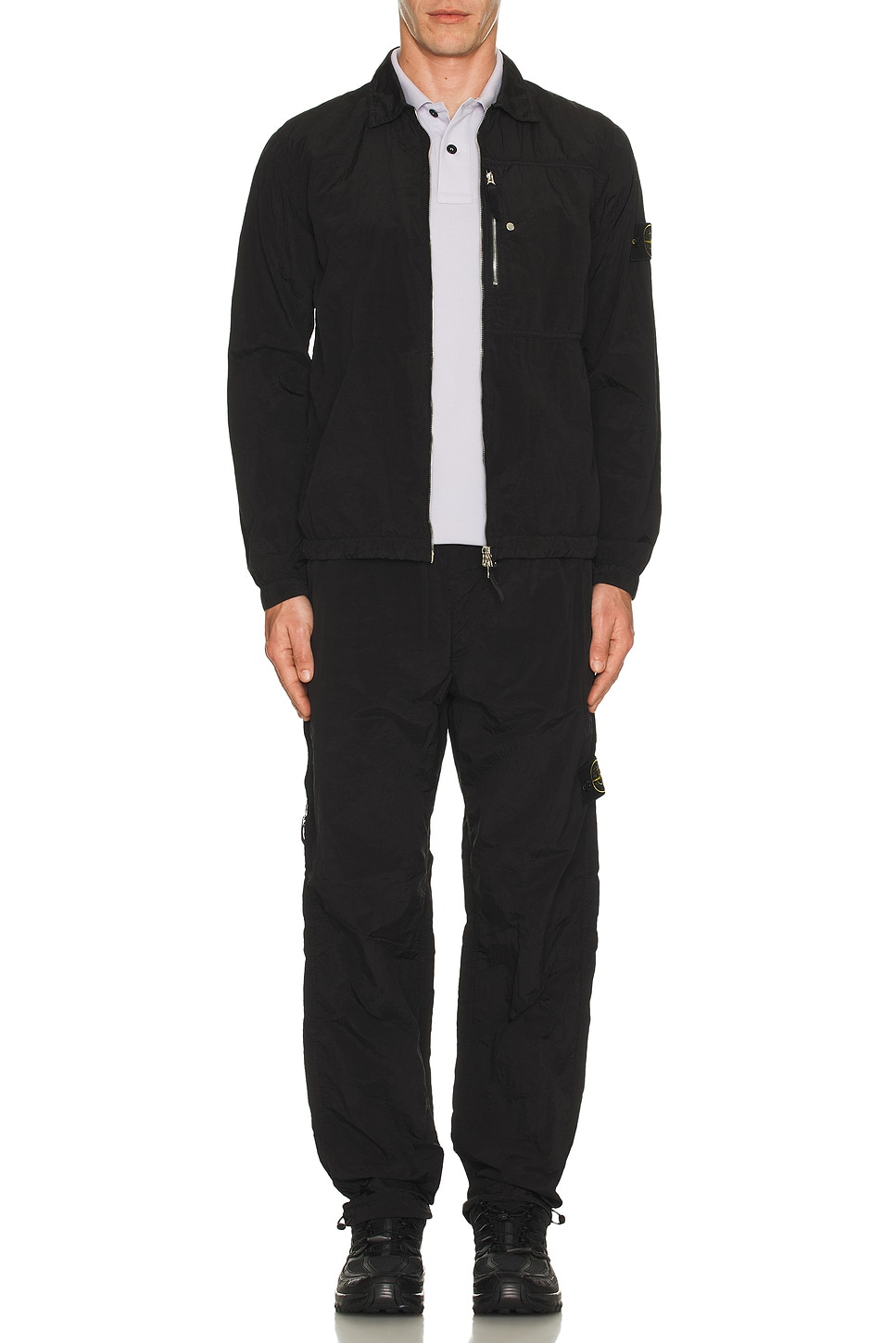 Image 1 of Stone Island Overshirt in Black