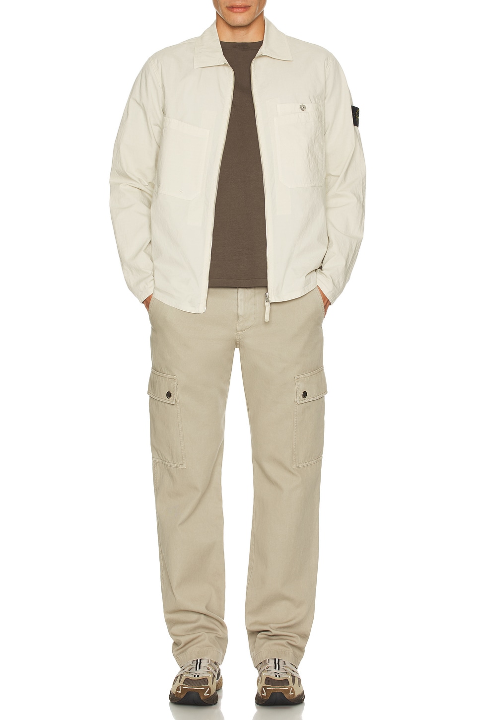 Image 1 of Stone Island Overshirt in Sand
