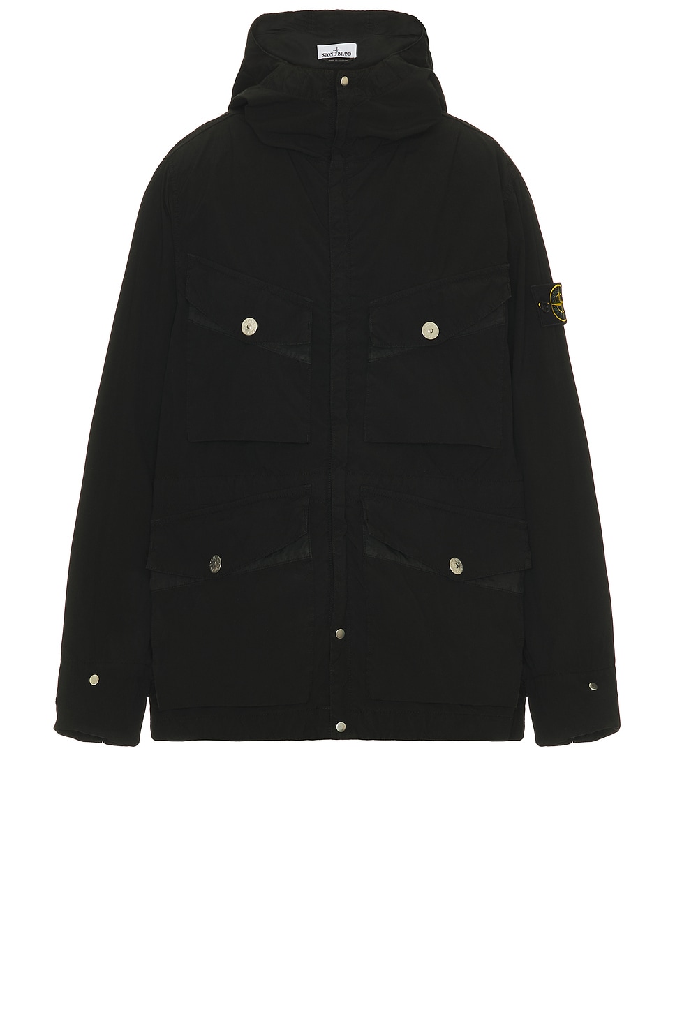 Image 1 of Stone Island Short Parka in Black