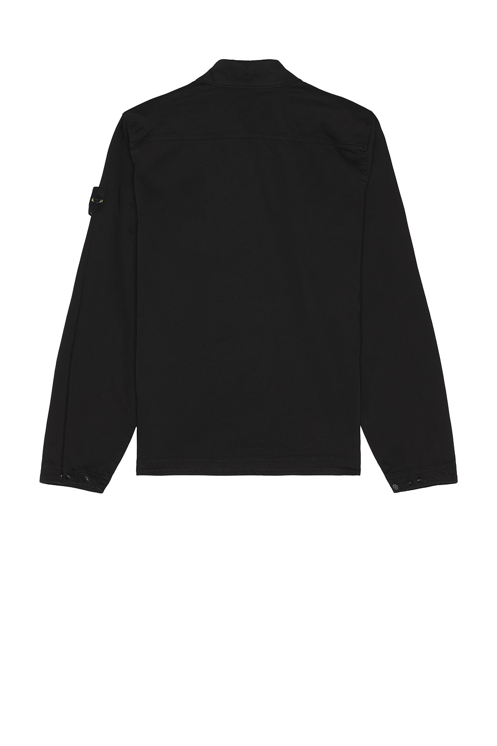 Stone Island Overshirt In Black