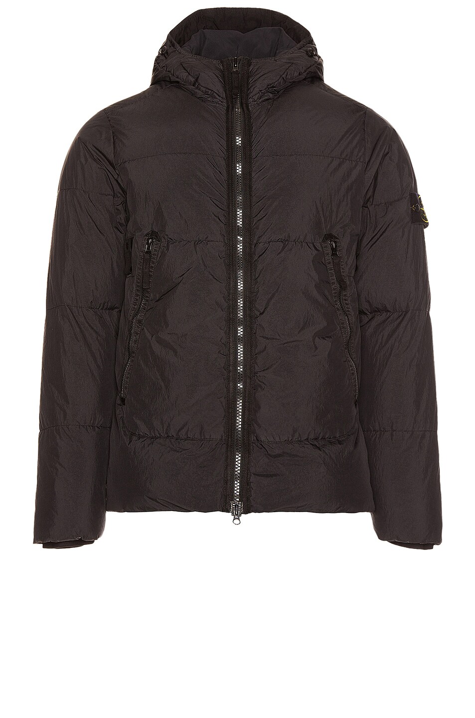 Image 1 of Stone Island Real Down Jacket in Black