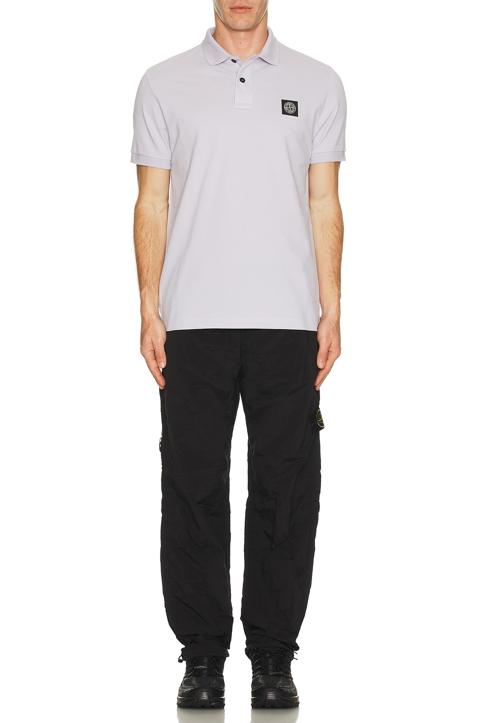 Image 1 of Stone Island Nylon Metal Pant in Black