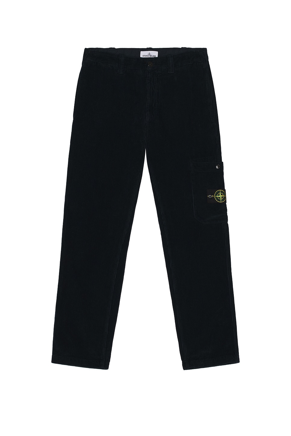 Image 1 of Stone Island Corduroy Trousers in Navy Blue