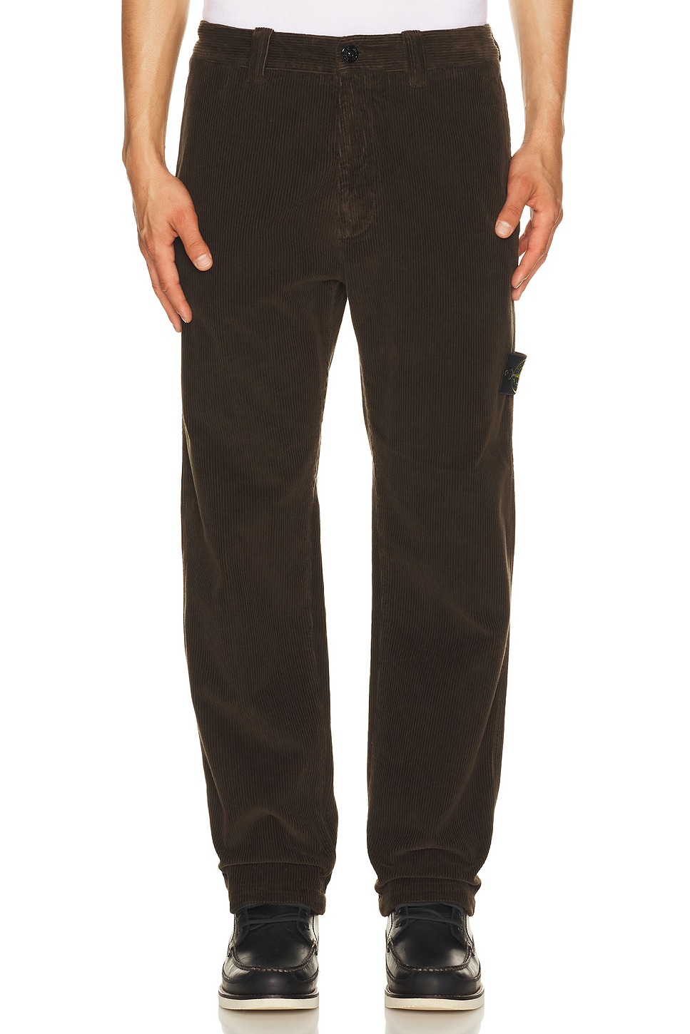 Stone Island Straight Trousers
