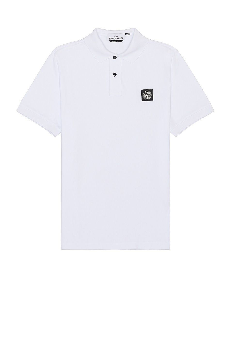 Image 1 of Stone Island Polo Shirt in White