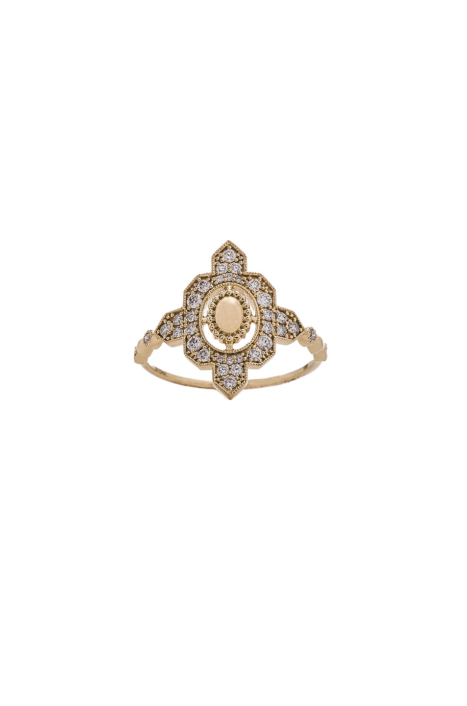Image 1 of Stone Paris Ring in Yellow Gold