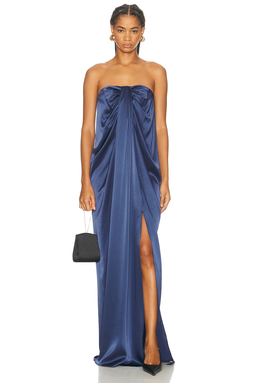 Image 1 of SEV Kris Strapless Dress in Blue