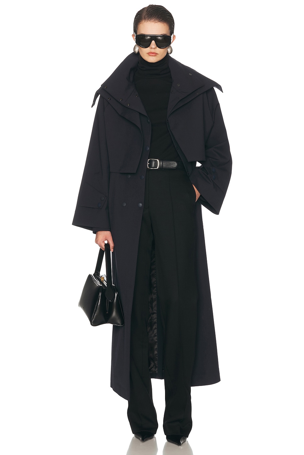 SEV Technical Tailored Trench Coat