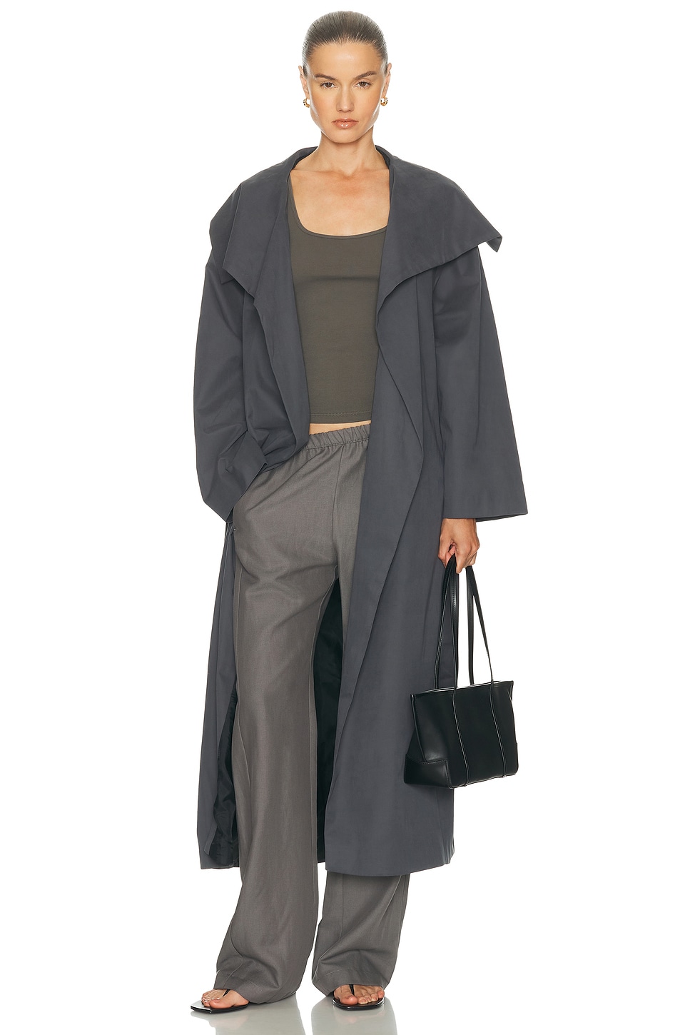 Sev Technical Coat In Black