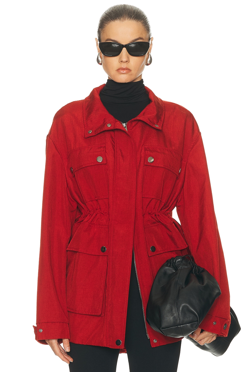 Image 1 of SEV Technical Jacket in Red
