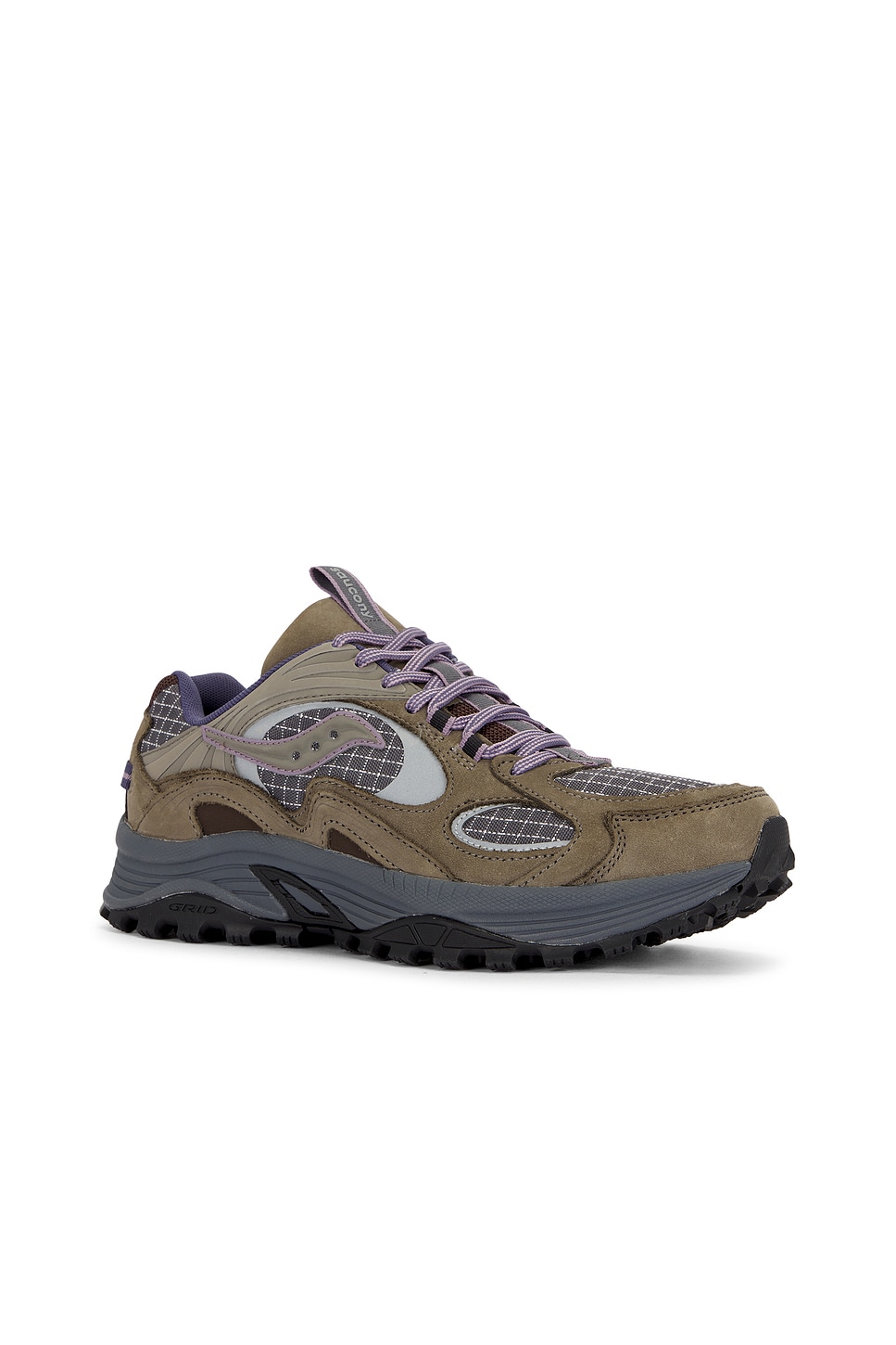Saucony Sneaker Grid Aura X In Brown