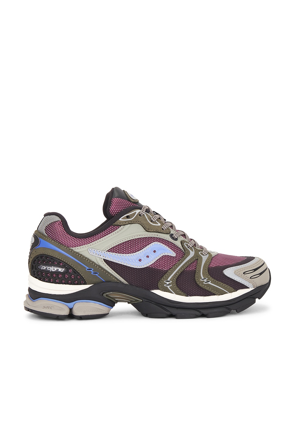Image 1 of Saucony Progrid Triumph 4 Sneakers in Fig & Blue