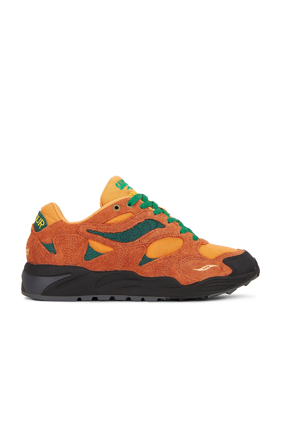 Image 1 of Saucony X Colour Plus Companie Grid Shadow 2 in Forest Wander