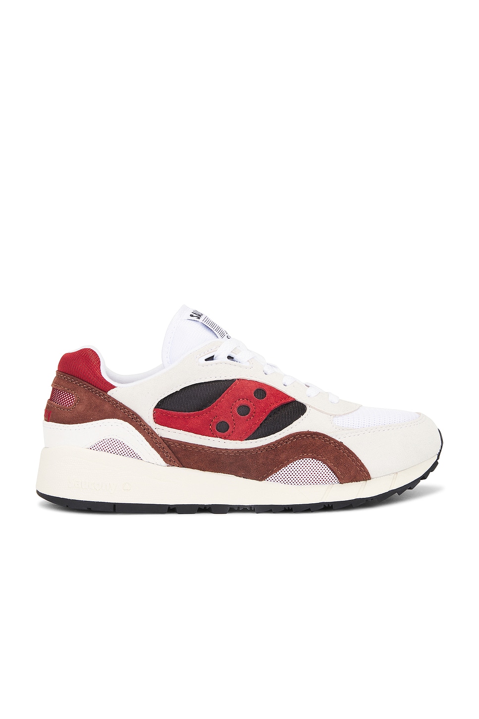 Image 1 of Saucony Shadow 6000 in White & Rust