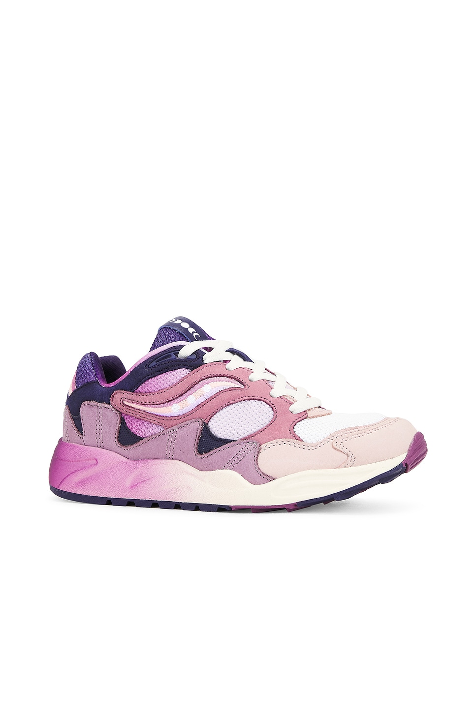 Shop Saucony Grid Shadow 2 Sxs Summer Solstice In Lilac & Blue