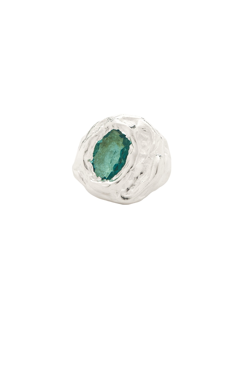 Image 1 of Simuero Lago Ring in Silver & Blue