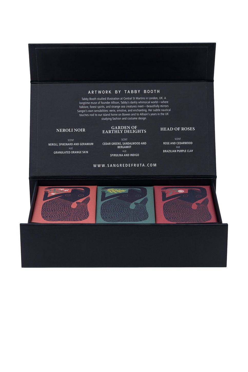 Sangre De Fruta Bar Soap Gift Set In Transparent