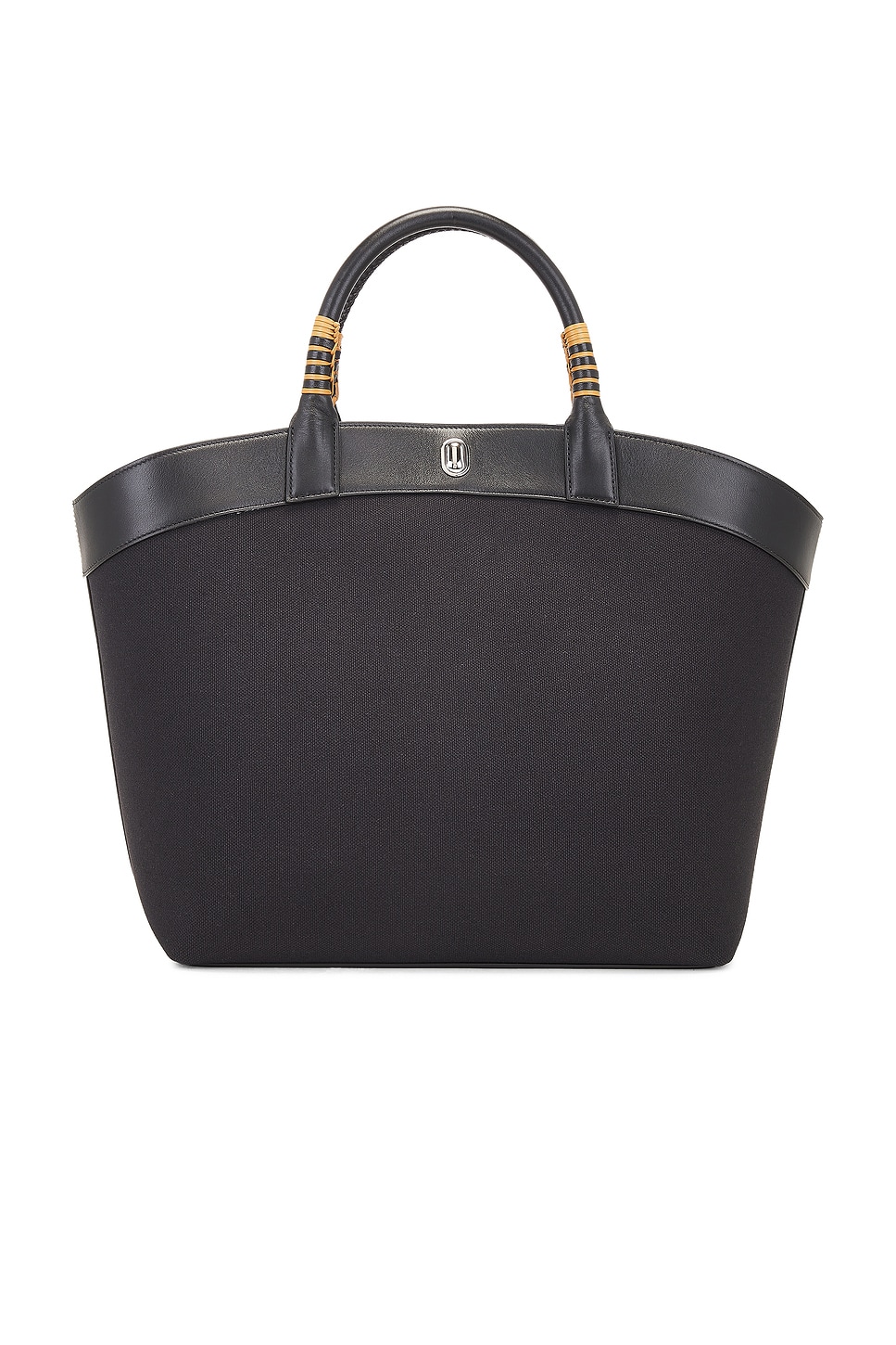 Shop Savette The Large Tondo Tote Bag In Black