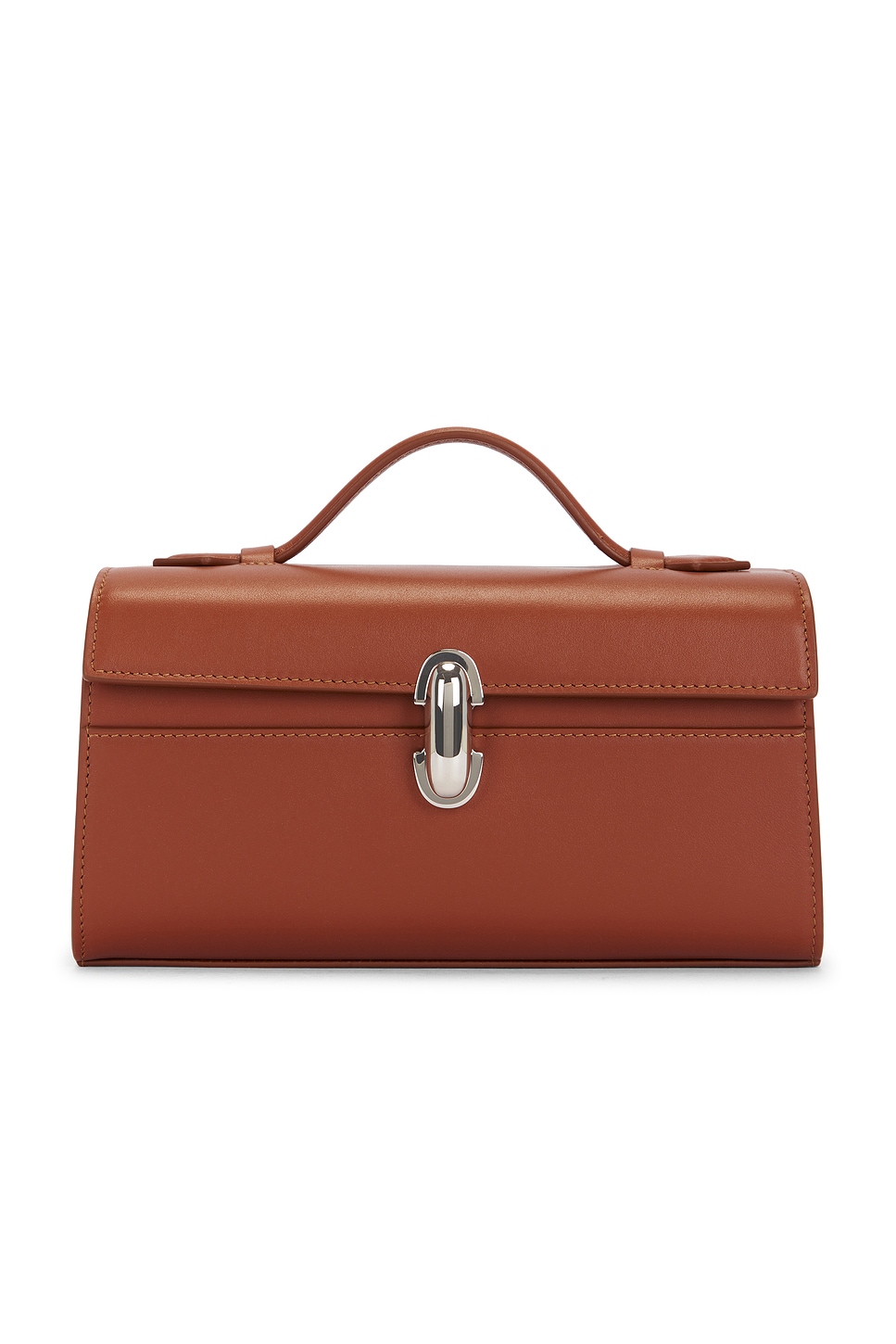 The Symmetry Pochette Bag in Brown