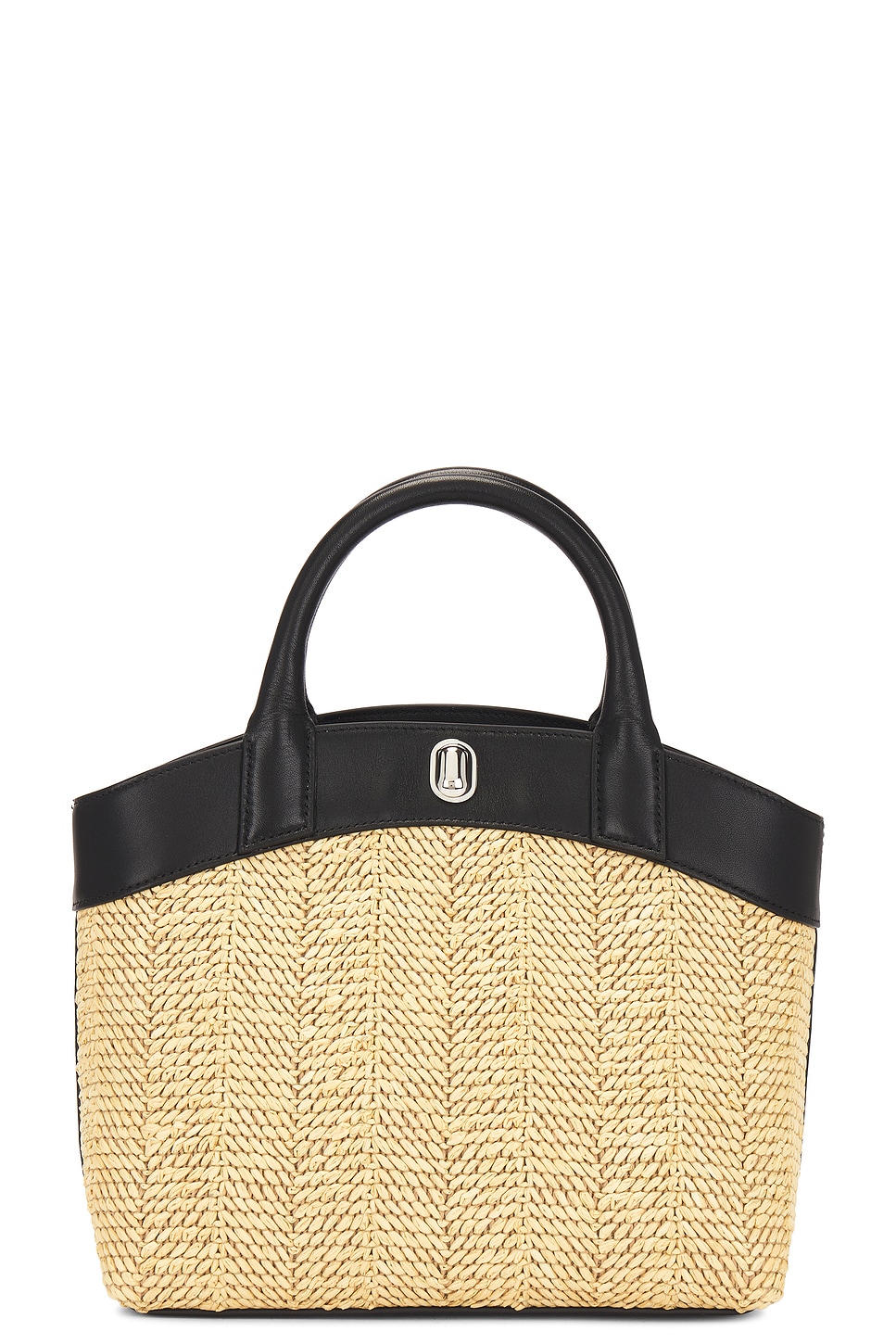 The Small Tondo Tote Bag in Black