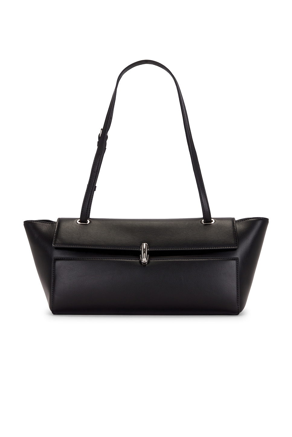 Savette Trapeze Shoulder Bag in Black