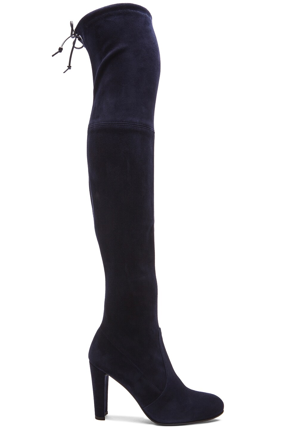 Image 1 of Stuart Weitzman Highland Suede Boots in Nice Blue Sede