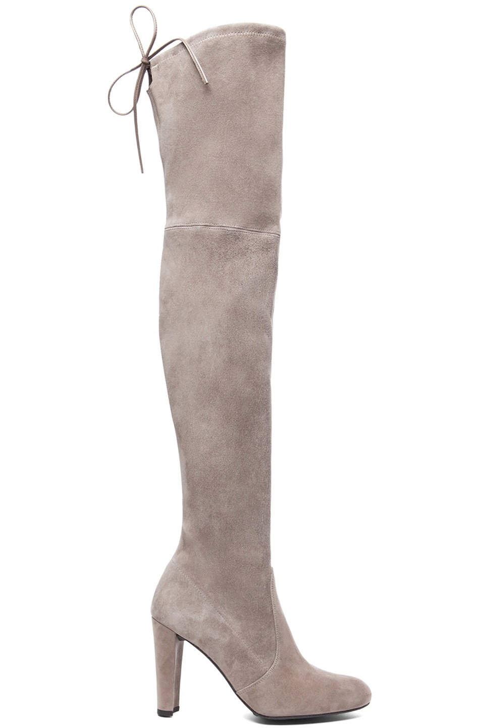 Image 1 of Stuart Weitzman Highland Suede Boots in Topo