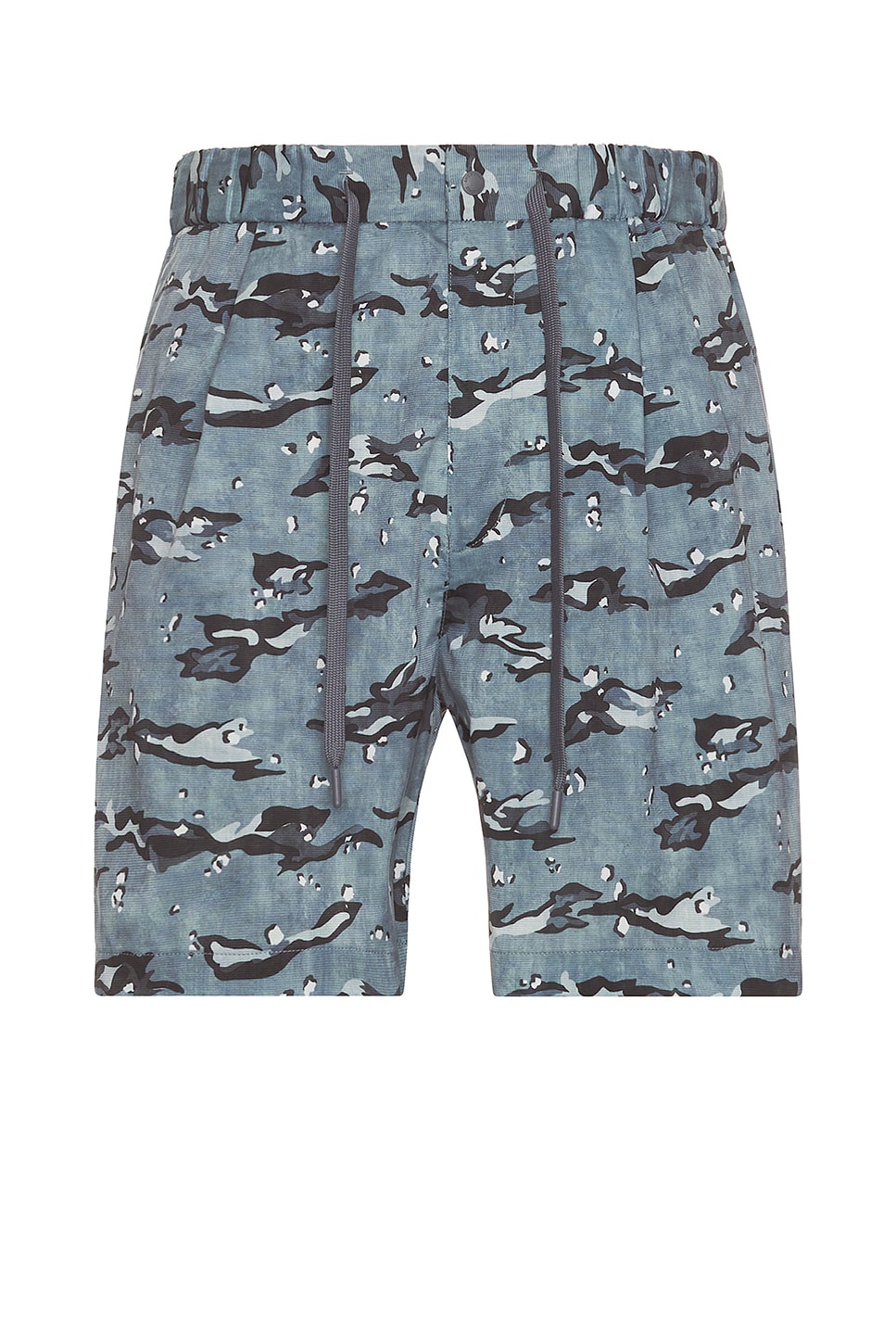 Image 1 of Snow Peak Printed Breathable Quick Dry Shorts in Grey