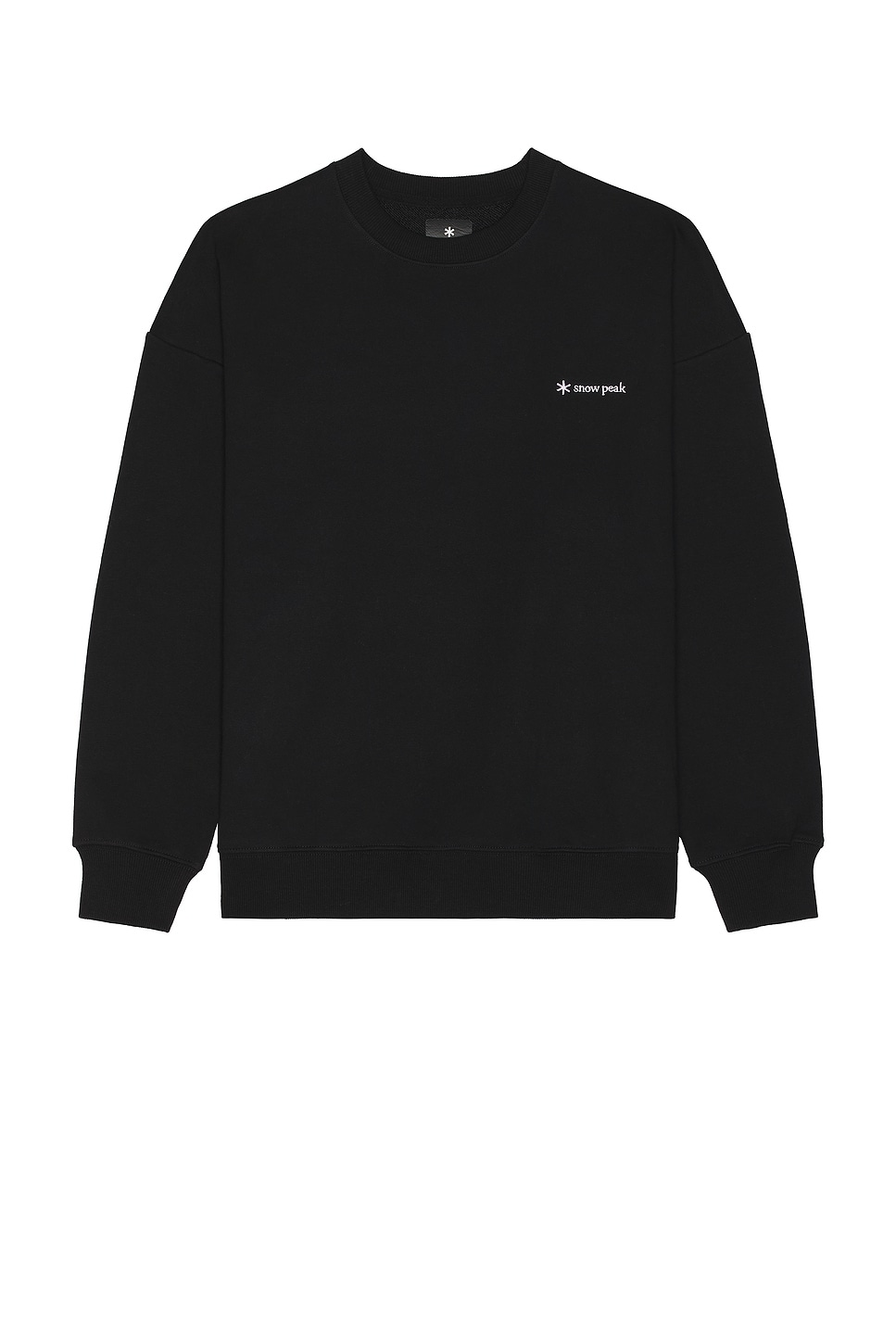 Image 1 of Snow Peak Sp Logo Sweat Pullover in Black