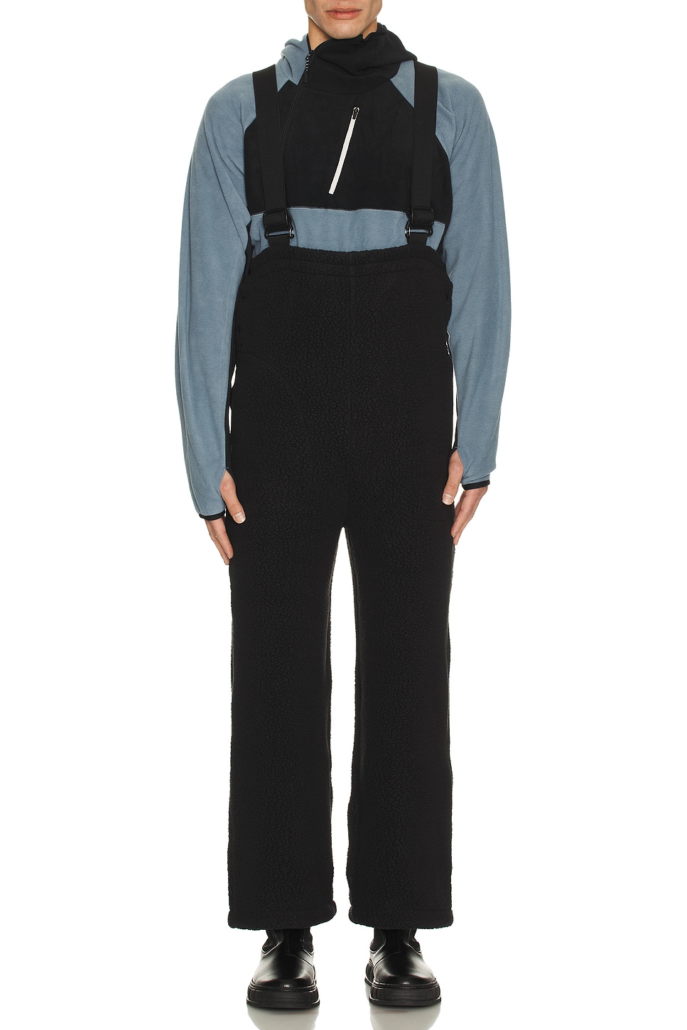 Thermal Boa Fleece Overalls