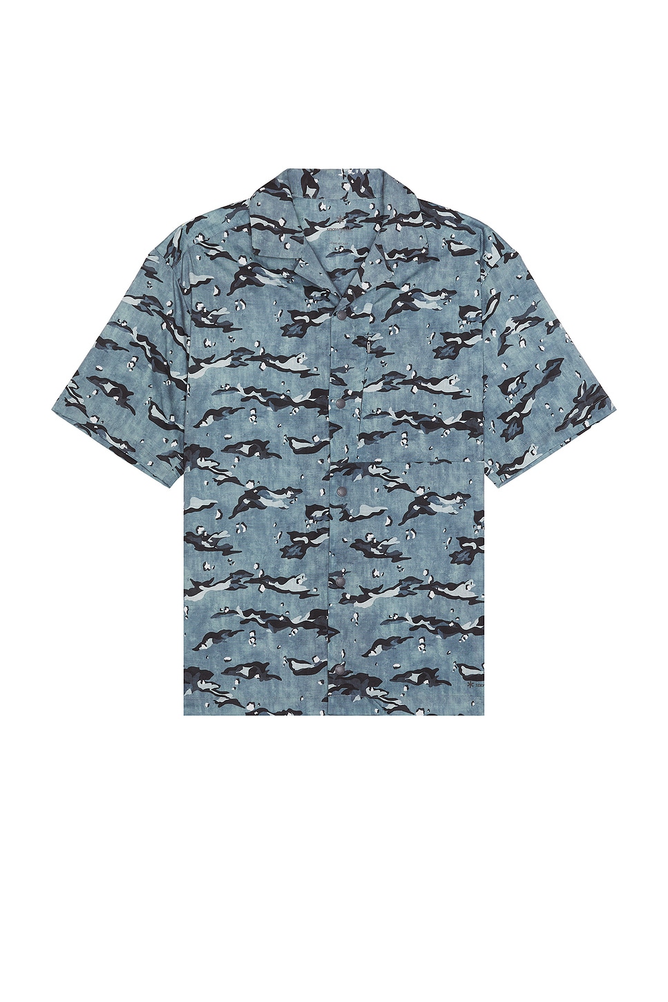 Image 1 of Snow Peak Printed Breathable Quick Dry Shirt in Grey