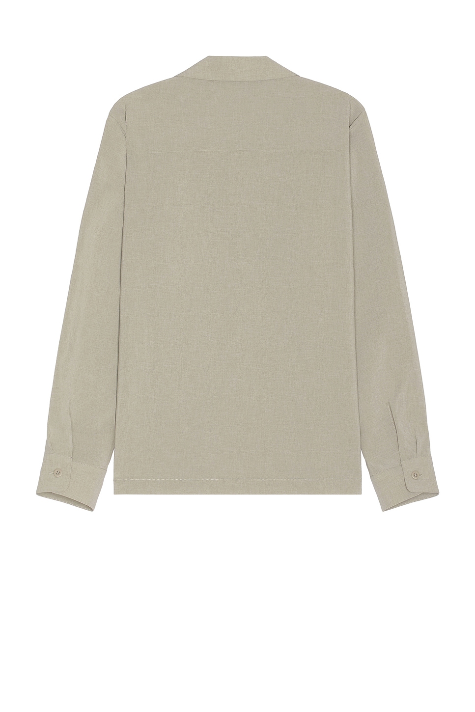 Shop Snow Peak Light Poplin Shirt In Beige