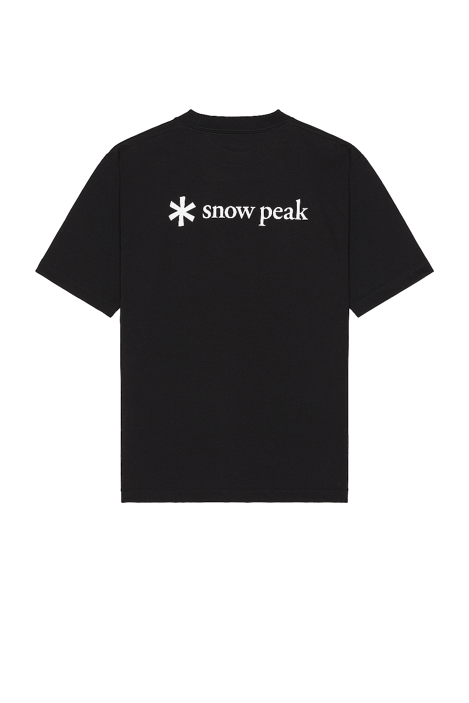 Image 1 of Snow Peak SP Back Printed Logo T shirt in Black