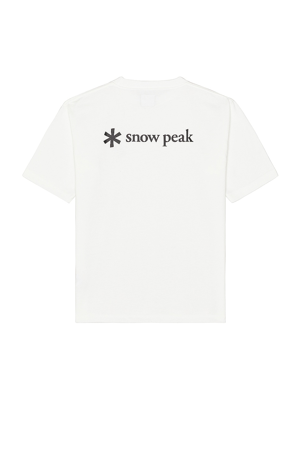 Image 1 of Snow Peak SP Back Printed Logo T shirt in White