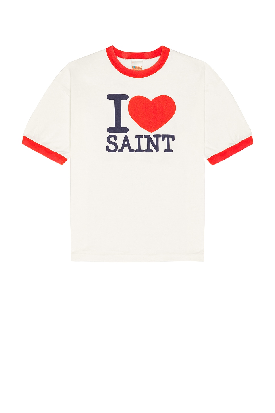 SAINT Mxxxxxx I Love Saint Short Sleeve Tee | Thumbnail 4