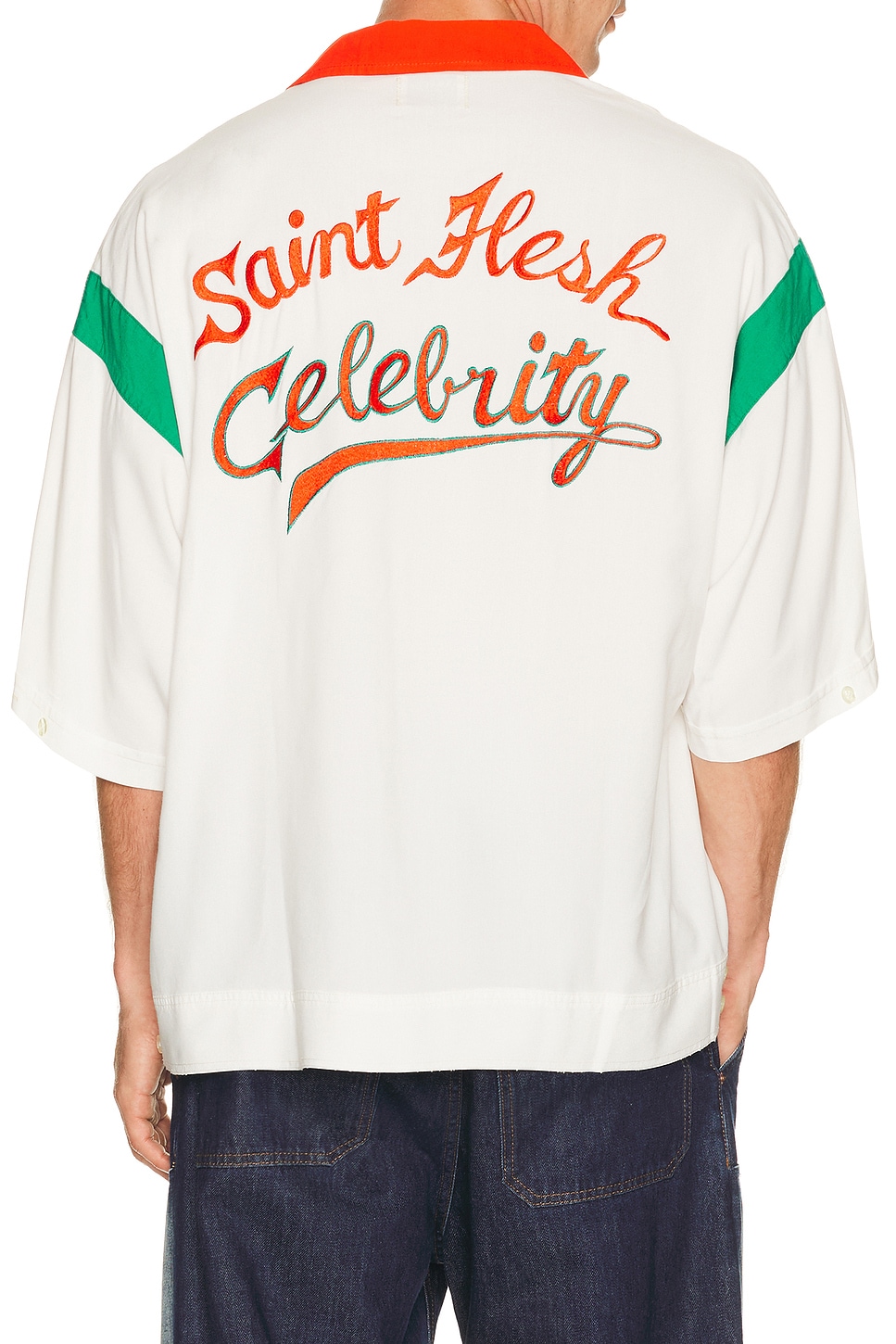 SAINT Mxxxxxx Saint Pizza Shirt | Thumbnail 2