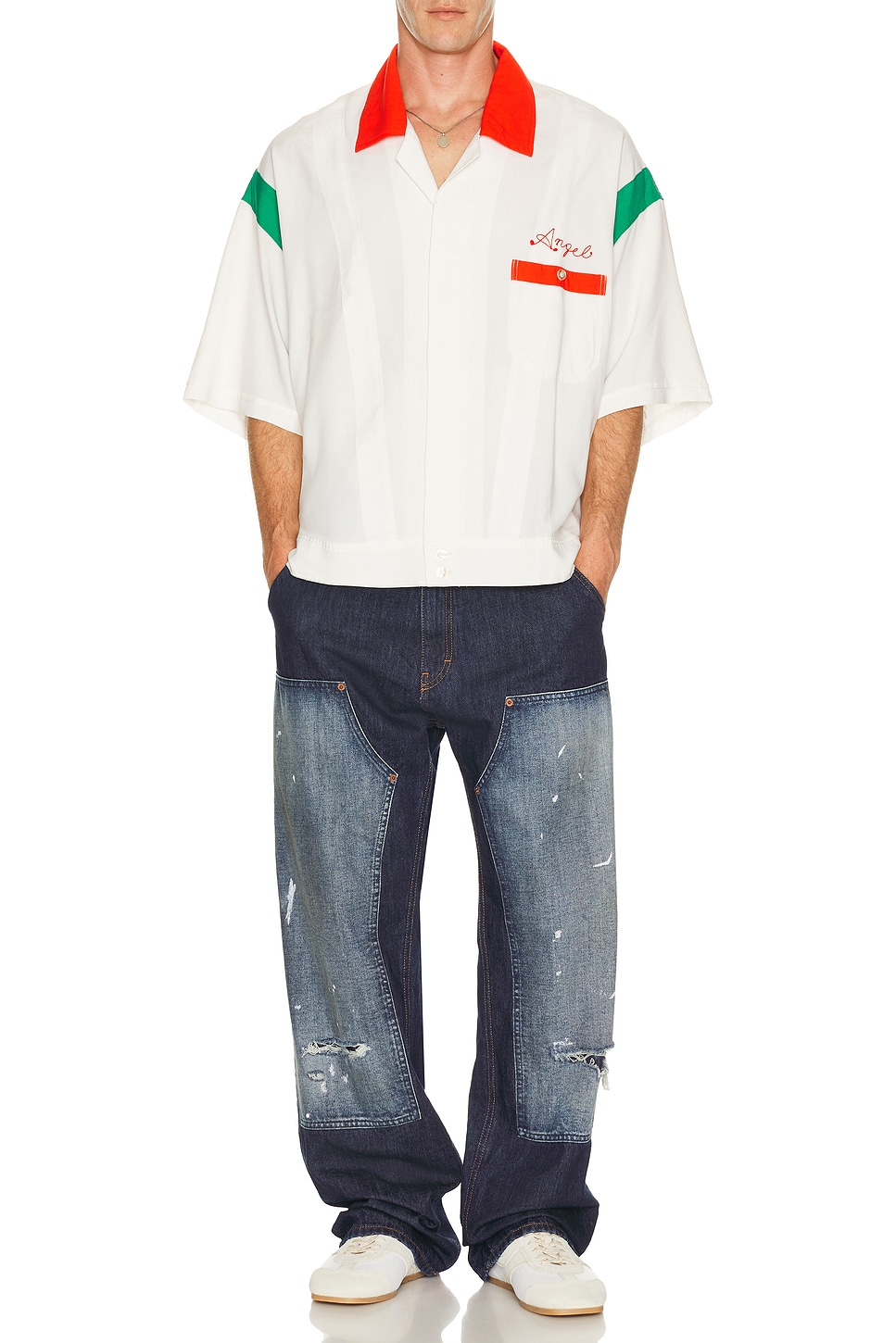 SAINT Mxxxxxx Saint Pizza Shirt | Thumbnail 3