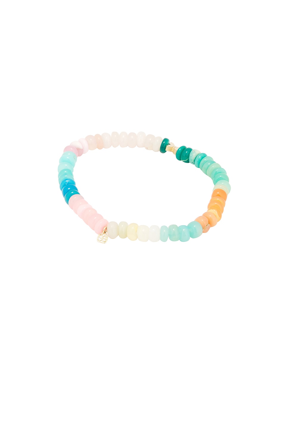 Tiny Pure Butterfly Opal Rondelle Bracelet - Thumbnail 1