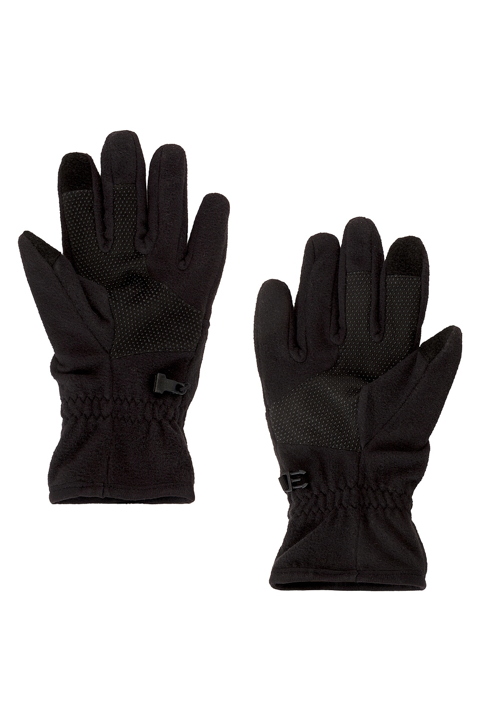 Shop The North Face Etip Heavyweight Fleece Gloves In Tnf Black