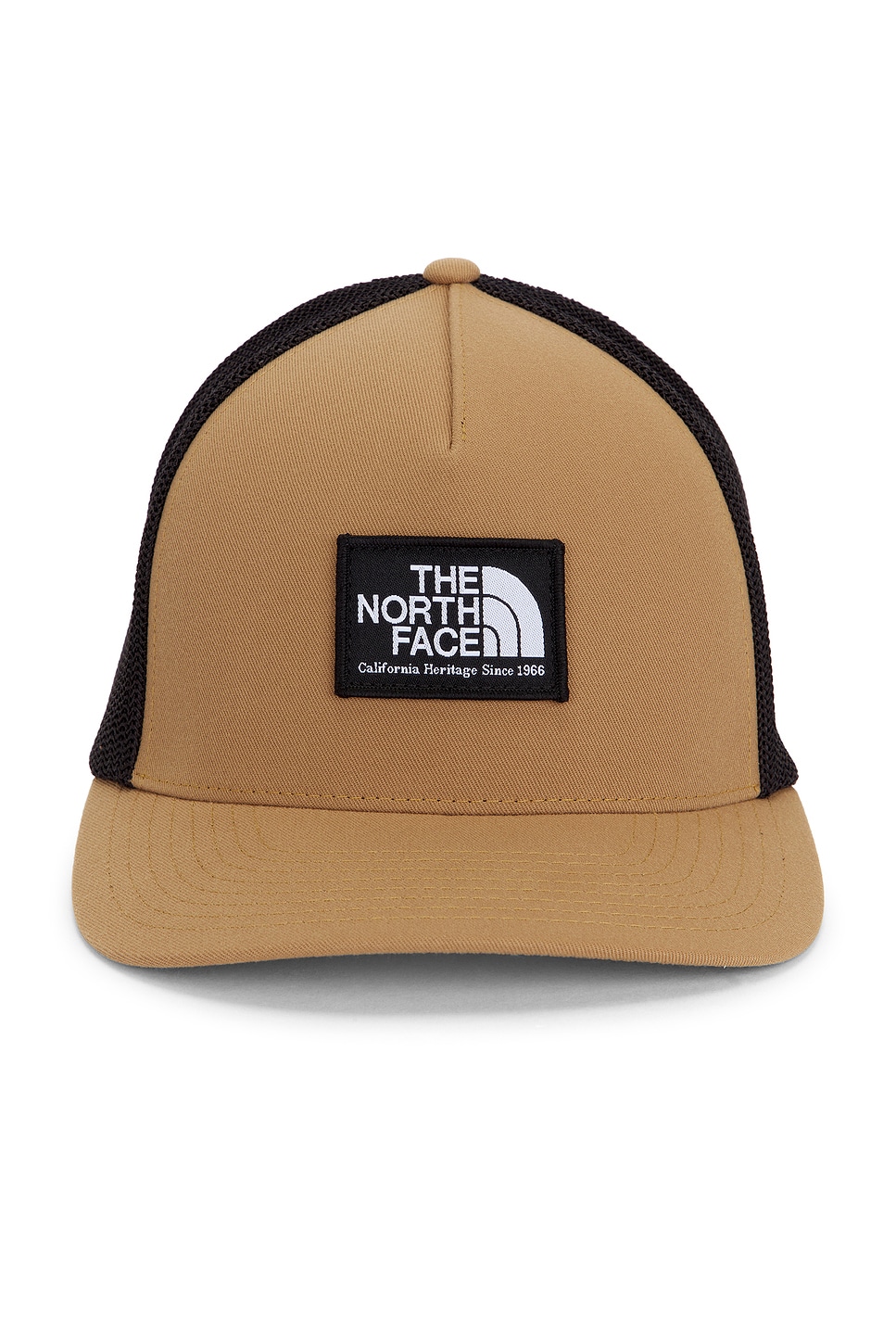 Keep It Patched Trucker Hat in Brown