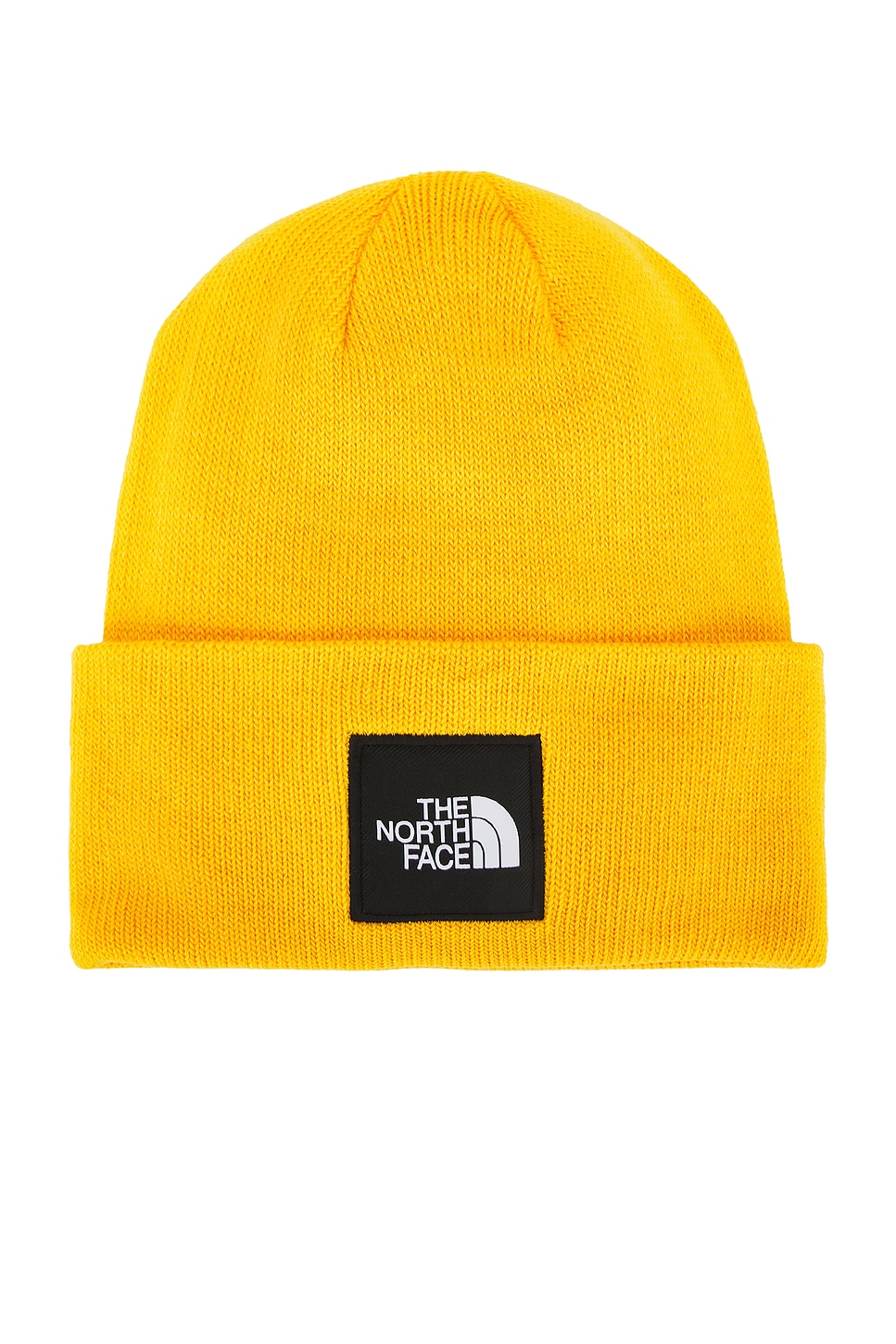 The North Face Big Box Beanie In Yellow