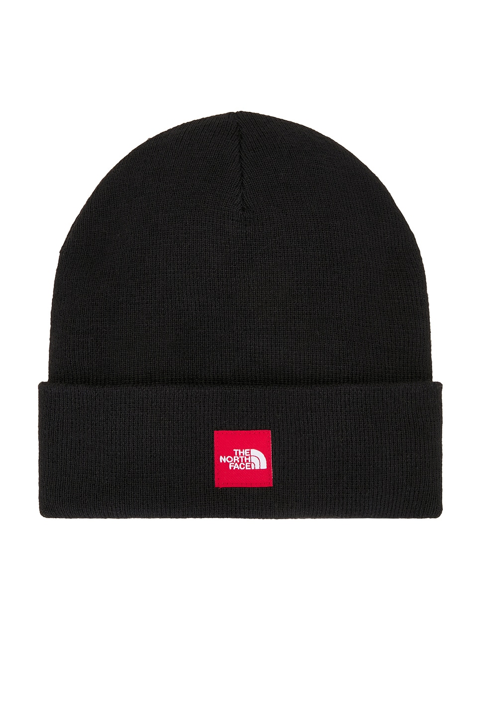 The North Face Red Box Beanie In Black