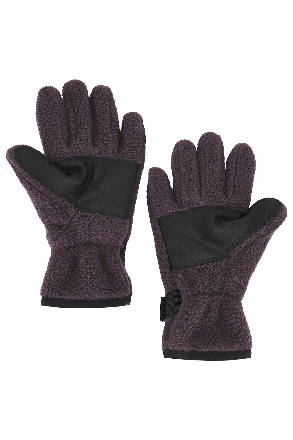 The North Face Red Box Fleece Glove In Black