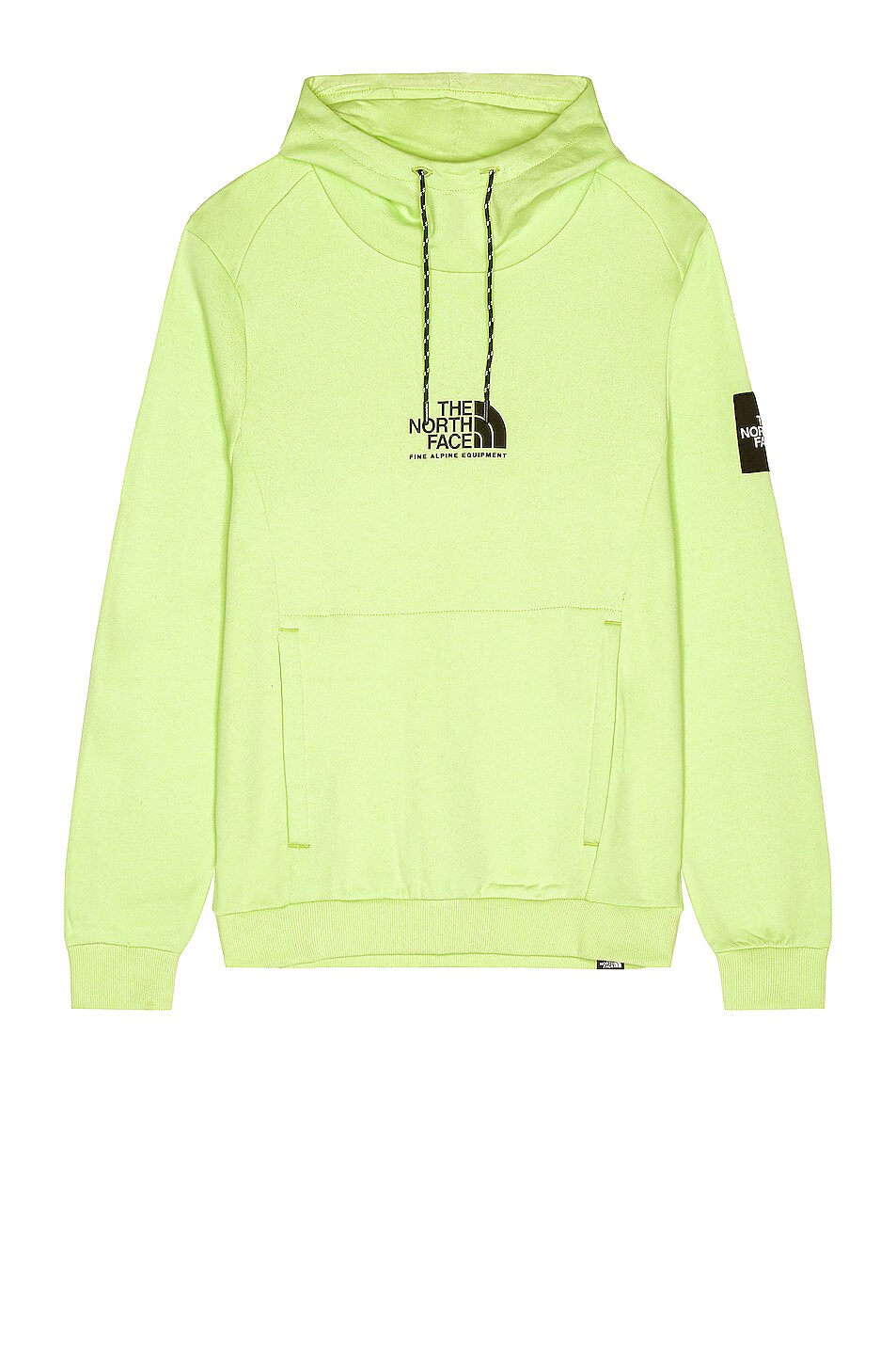 Image 1 of The North Face Fine Alpine Hoodie in Sharp Green